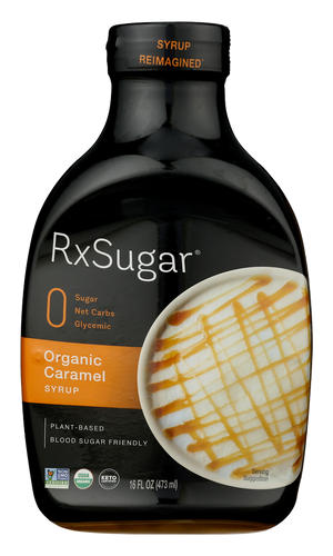 RxSugar® Organic Caramel Syrup 16 fl oz