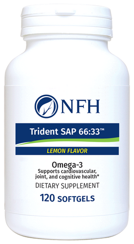 Trident SAP 66:33 Lemon 120 Softgels