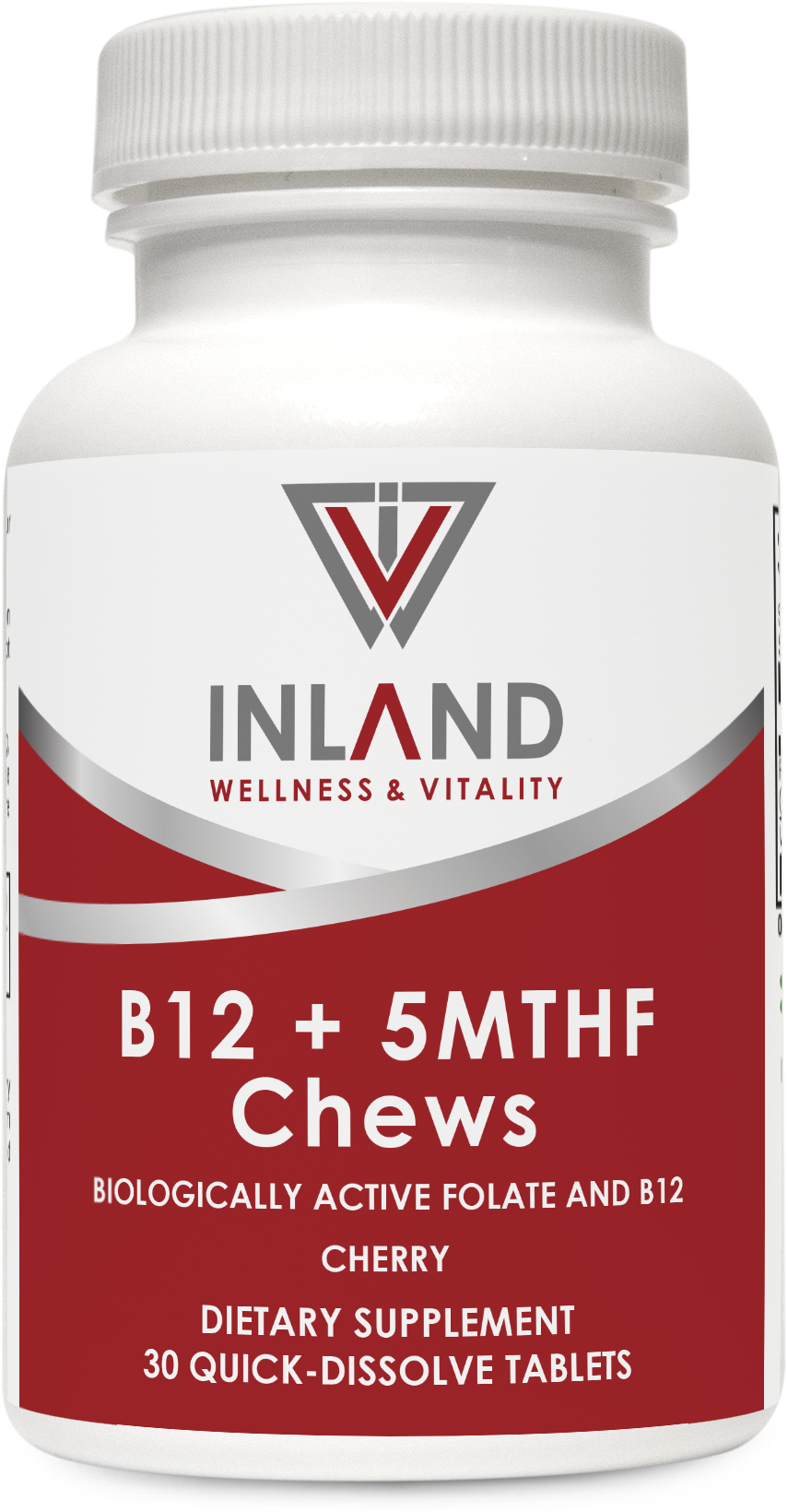 Inland Wellness and Vitality, B12 + 5MTHF Chews