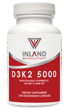 Load image into Gallery viewer, Inland Wellness and Vitality, D3K2 5000
