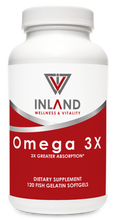 Load image into Gallery viewer, Inland Wellness and Vitality, Omega 3X
